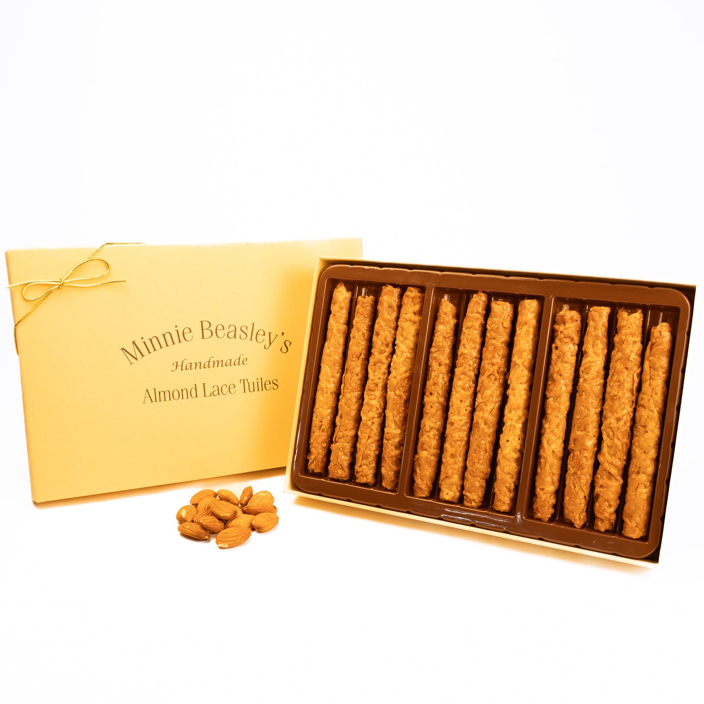 Almond Lace Tuiles Box - 12ct