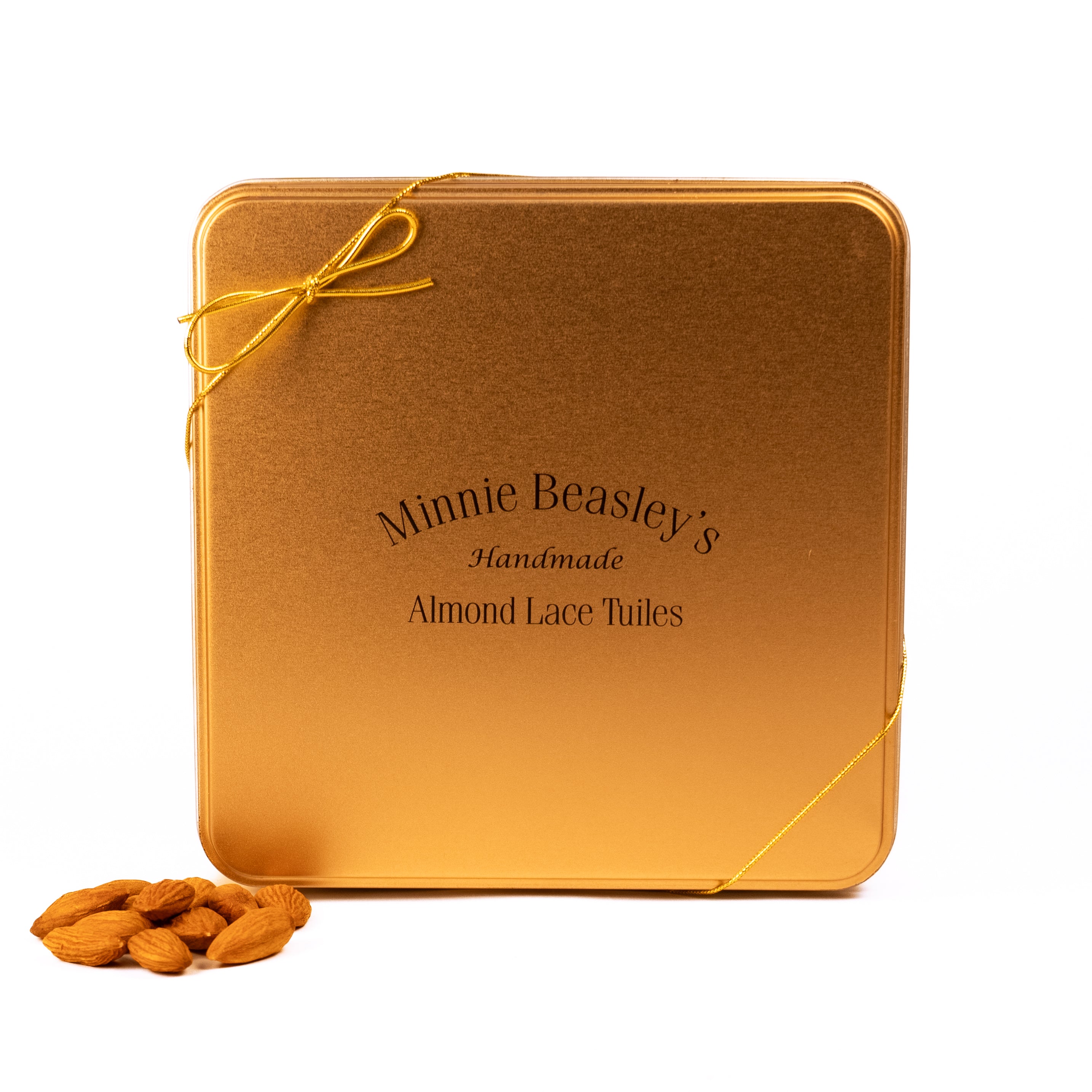 Almond Lace Tuile Gift Tin - Minnie Beasley's – Minnie Beasley's