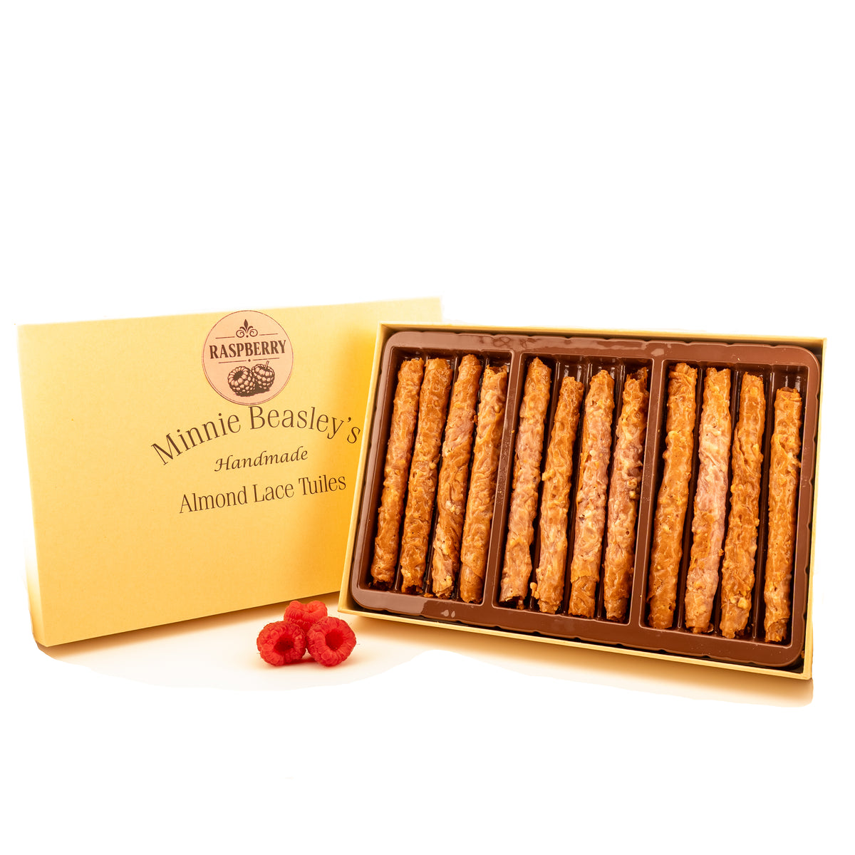 Bag Laces Raspberry T1 Almond Lace Tuiles Bag - Minnie Beasley's – Minnie Beasley’s