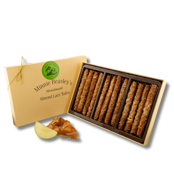 Apple Pie Almond Lace Tuiles Box - 12ct