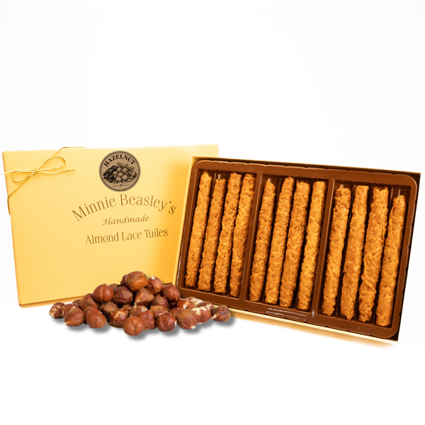Hazelnut Almond Lace Tuiles Box - 12ct